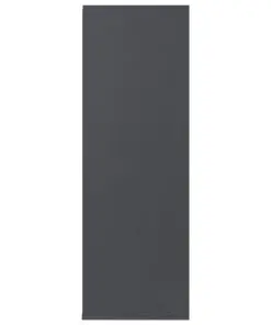 vidaXL Shoe Rack Grey 54x34x100 cm Chipboard