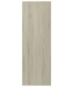 vidaXL Shoe Rack Sonoma Oak 54x34x100 cm Chipboard