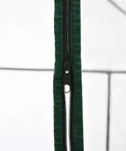 vidaXL Greenhouse with 8 Shelves 143x143x195 cm