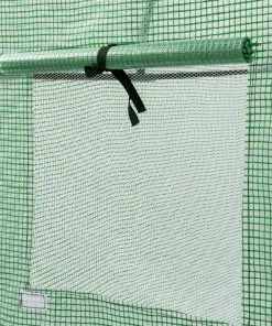 vidaXL Greenhouse with Zippered Door 200x80x170 cm