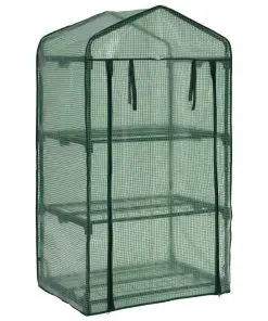 vidaXL 3-Tier Mini Greenhouse 69x49x125 cm