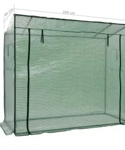 vidaXL Walk-in Greenhouse 200x80x173 cm