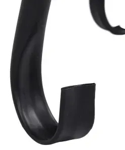 vidaXL Mosaic Fire Pit Table Black and White 68 cm Ceramic