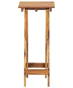 vidaXL Plant Stand 30x30x67 cm Solid Acacia Wood