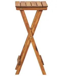 vidaXL Plant Stand 30x30x67 cm Solid Acacia Wood
