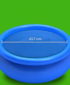 vidaXL Pool Cover Blue 417 cm PE