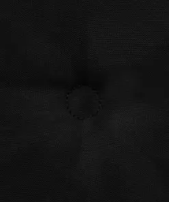 vidaXL Garden Chair Cushions 4 pcs Black 120x50x3 cm