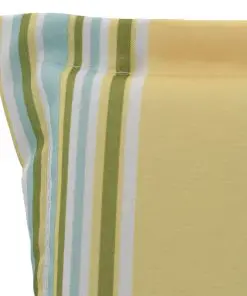 vidaXL Printed Garden Chair Cushions 4 pcs Multicolour 120x50x3 cm