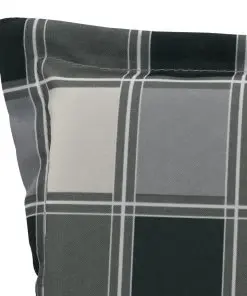 vidaXL Printed Garden Chair Cushions 4 pcs Multicolour 120x50x3 cm