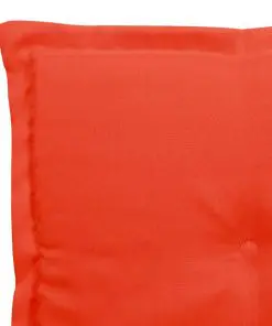 vidaXL Garden Chair Cushions 2 pcs Red 50x50x3 cm