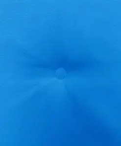 vidaXL Garden Chair Cushions 2 pcs Blue 50x50x3 cm