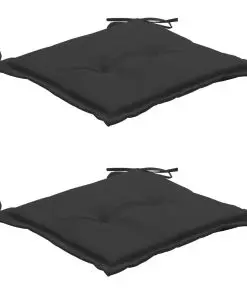 vidaXL Garden Chair Cushions 2 pcs Anthracite 50x50x3 cm