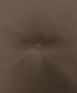 vidaXL Garden Chair Cushions 2 pcs Taupe 50x50x3 cm