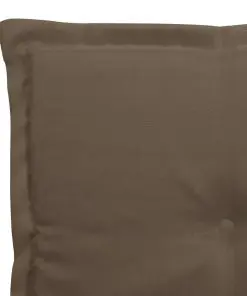 vidaXL Garden Chair Cushions 2 pcs Taupe 50x50x3 cm