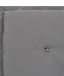 vidaXL Garden Chair Cushions 2 pcs Black and Grey 50x50x3 cm