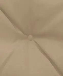 vidaXL Swing Chair Cushions 2 pcs Beige 50 cm Fabric