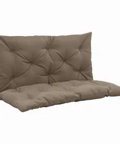 vidaXL Cushion for Swing Chair Taupe 100 cm Fabric