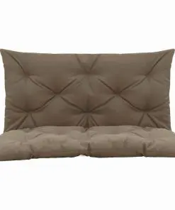 vidaXL Cushion for Swing Chair Taupe 100 cm Fabric