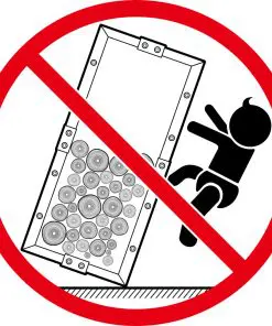 vidaXL Firewood Rack Black 100x25x200 cm Steel