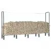 vidaXL Firewood Rack Anthracite 240x35x120 cm Steel