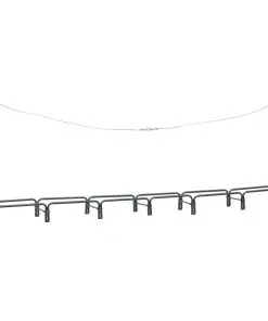 vidaXL Firewood Rack Anthracite 360x35x120 cm Steel