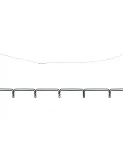 vidaXL Firewood Rack Anthracite 360x35x120 cm Steel