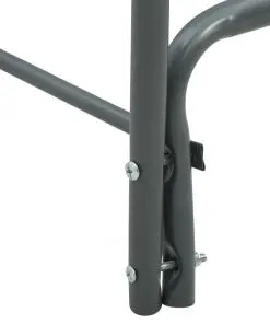 vidaXL Firewood Rack Anthracite 360x35x120 cm Steel