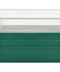 vidaXL Greenhouse Green 100x100x77 cm Galvanised Steel