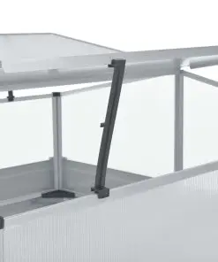 vidaXL Greenhouse Green 100x100x77 cm Galvanised Steel