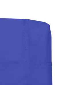 vidaXL Foldable Camping Chairs 2 pcs Blue