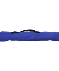 vidaXL Foldable Camping Chairs 2 pcs Blue