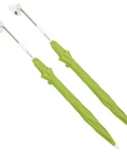 vidaXL Camping Chair Parasols 2 pcs Green 105 cm