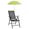 vidaXL Camping Chair Parasols 2 pcs Green 105 cm vidaXL Camping Chair Parasols 2 pcs Green 105 cm