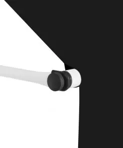 vidaXL Manual Retractable Awning 100 cm Anthracite