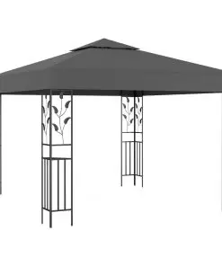 vidaXL Gazebo 3×3 m Anthracite