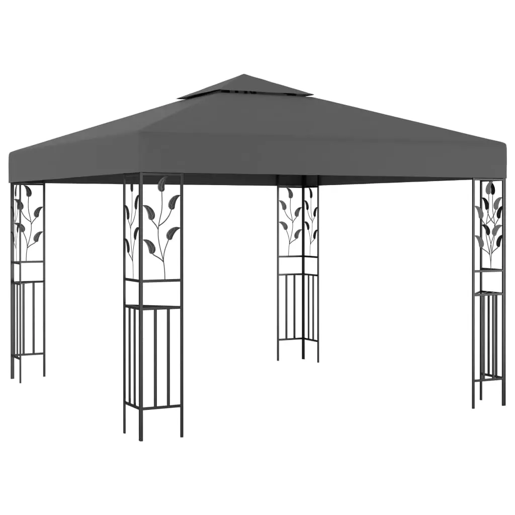 vidaXL Gazebo 3×3 m Anthracite