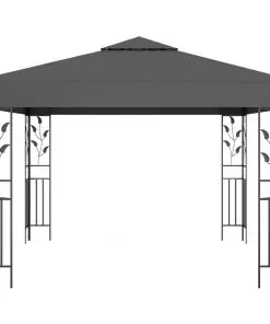 vidaXL Gazebo 3×3 m Anthracite