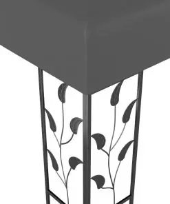 vidaXL Gazebo 3×3 m Anthracite