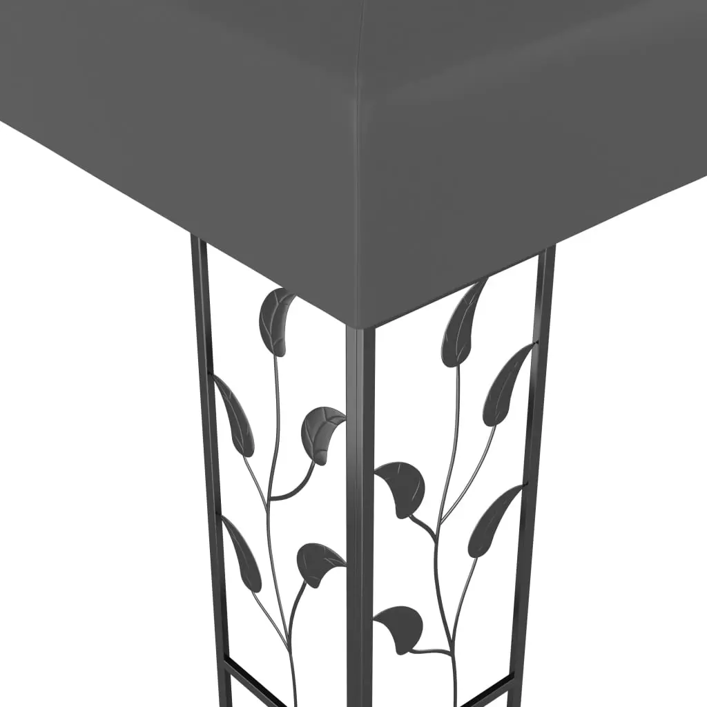 vidaXL Gazebo 3×3 m Anthracite