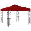 vidaXL Gazebo 3×3 m Wine Red