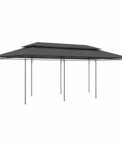 vidaXL Gazebo 600x298x270 cm Anthracite