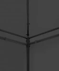 vidaXL Gazebo 600x298x270 cm Anthracite