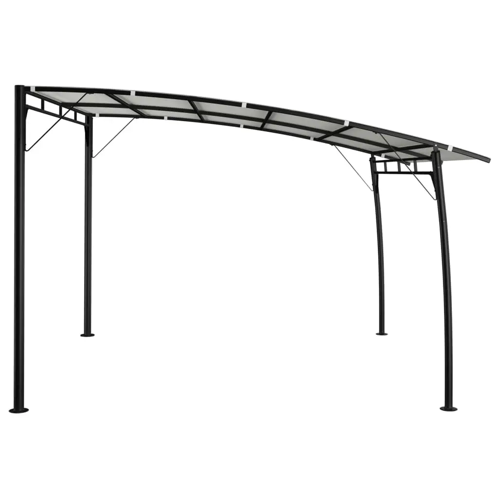 vidaXL Garden Sunshade Awning 3x3x2.25 m Cream