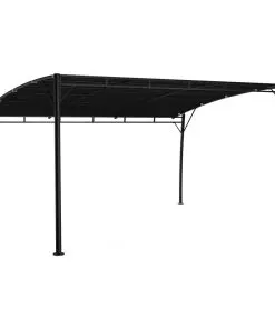 vidaXL Garden Sunshade Awning 4x3x2.25 m Anthracite