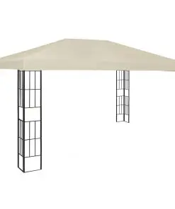 vidaXL Gazebo 3×4 m Cream