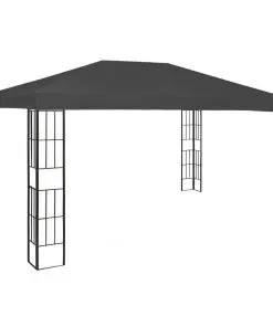 vidaXL Gazebo 3×4 m Anthracite