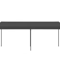 vidaXL Wall-mounted Gazebo 3×6 m Anthracite Fabric