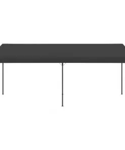 vidaXL Wall-mounted Gazebo 6x3x2.5 m Anthracite