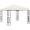 vidaXL Gazebo 3×3 m Cream Fabric