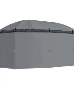 vidaXL Gazebo with Curtains 530x350x265 cm Anthracite